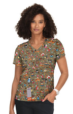 Cozy Pooches by Koi — women's scrub | ScrubBox