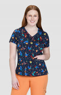KOI Cowboy Chicken — women's scrub | ScrubBox