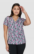 KOI Ink Hearts — women's scrub | ScrubBox