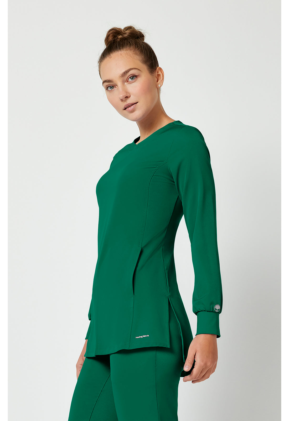 Fatima Long Sleeve Scrub Top