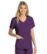 Skechers, Vitality 3 PKT Top — women's scrub top | ScrubBox (view 45)