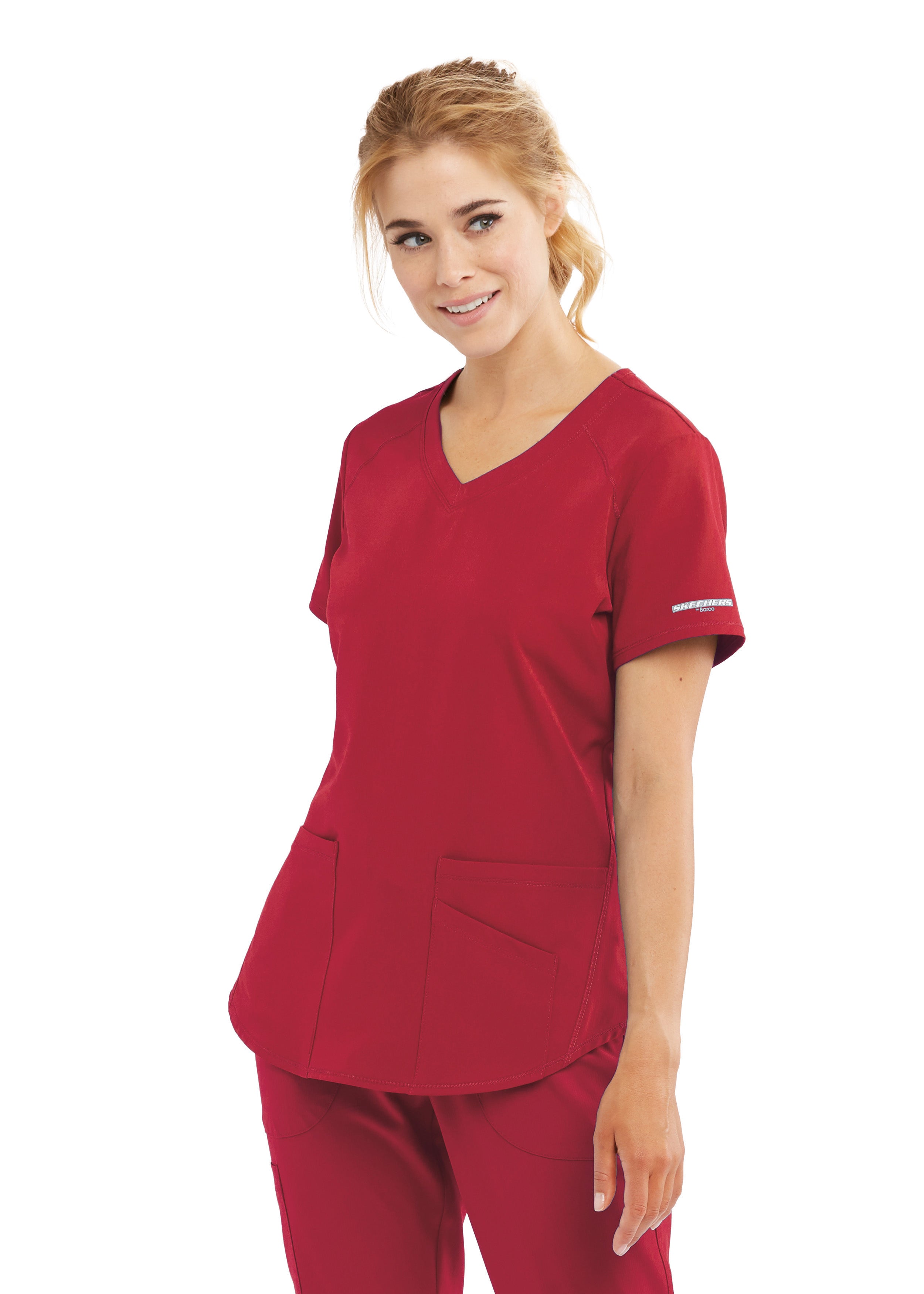 Skechers, Vitality 3 PKT Top — women's scrub top | ScrubBox (view 60)
