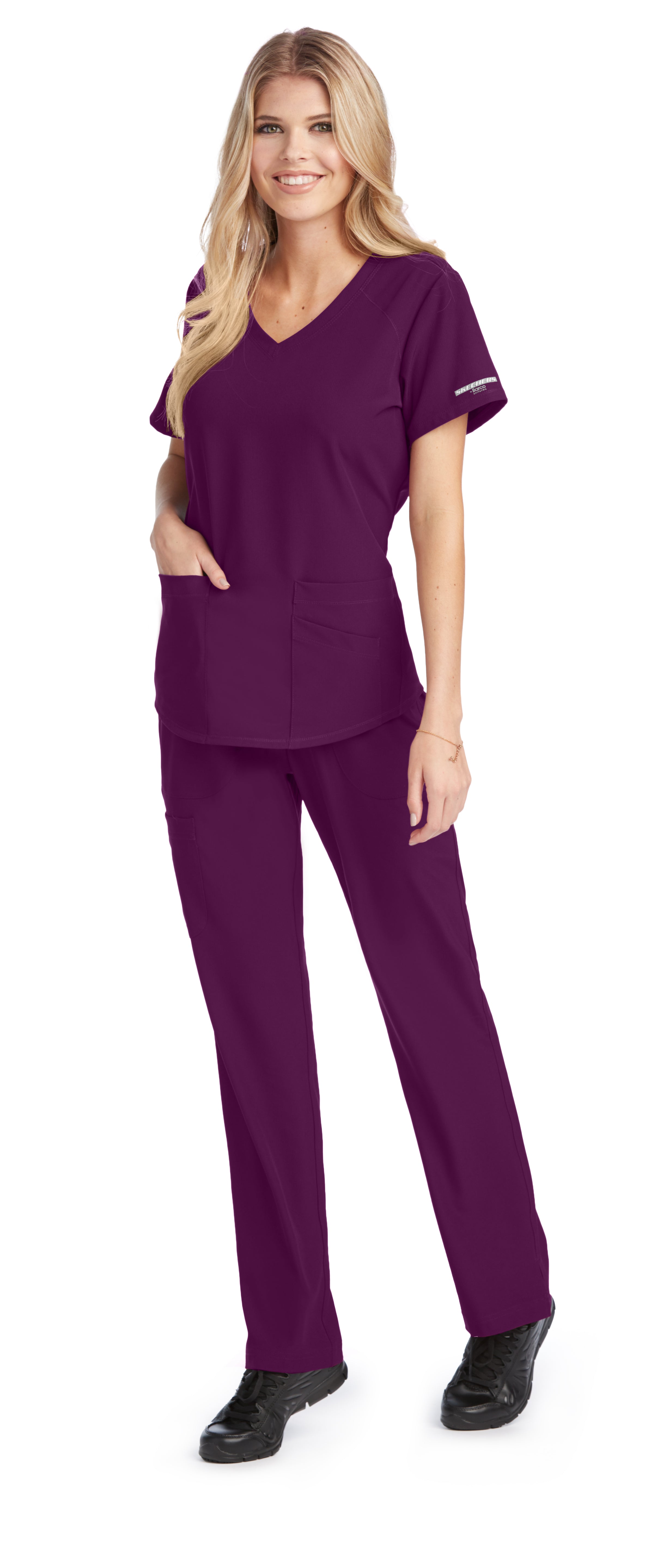 Skechers, Vitality 3 PKT Top — women's scrub top | ScrubBox (view 56)