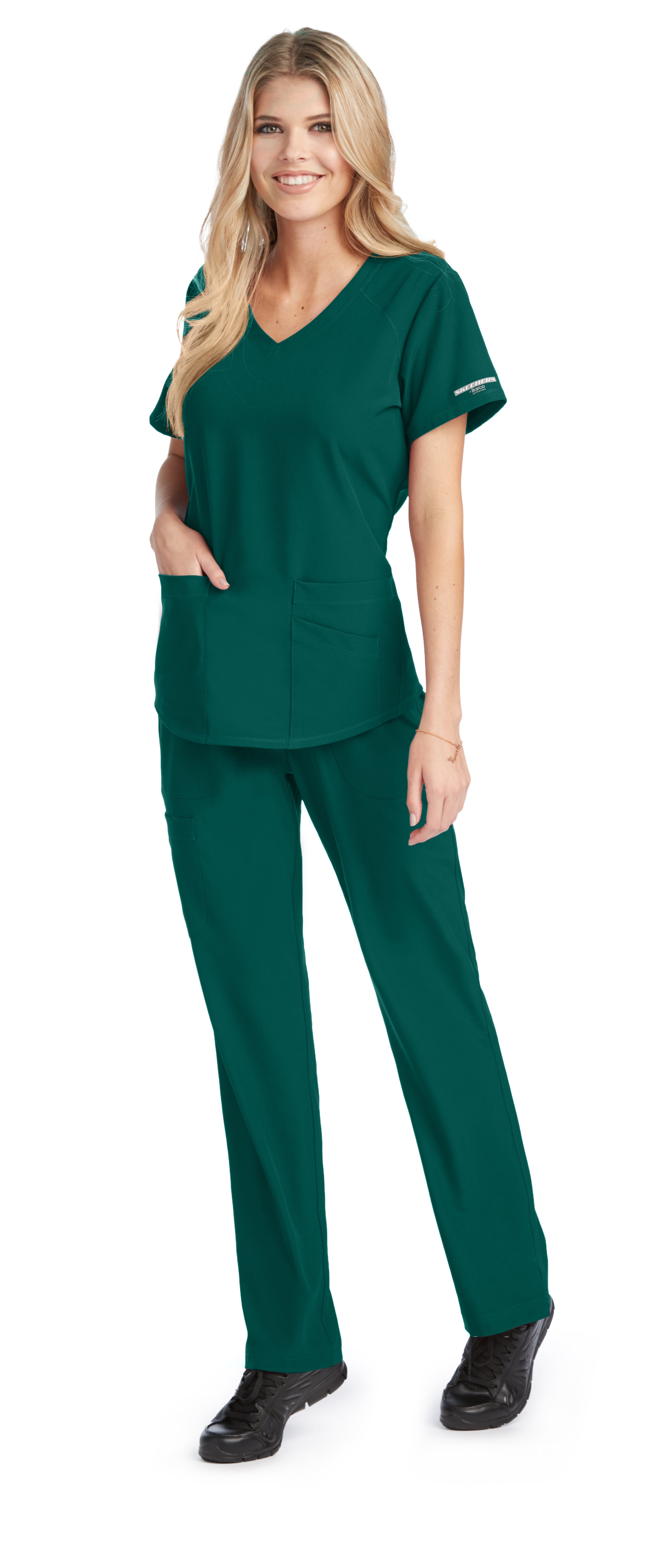 Skechers, Vitality 3 PKT Top — women's scrub top | ScrubBox (view 52)