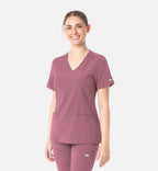 Maevn's Women's Double V-Neck Top