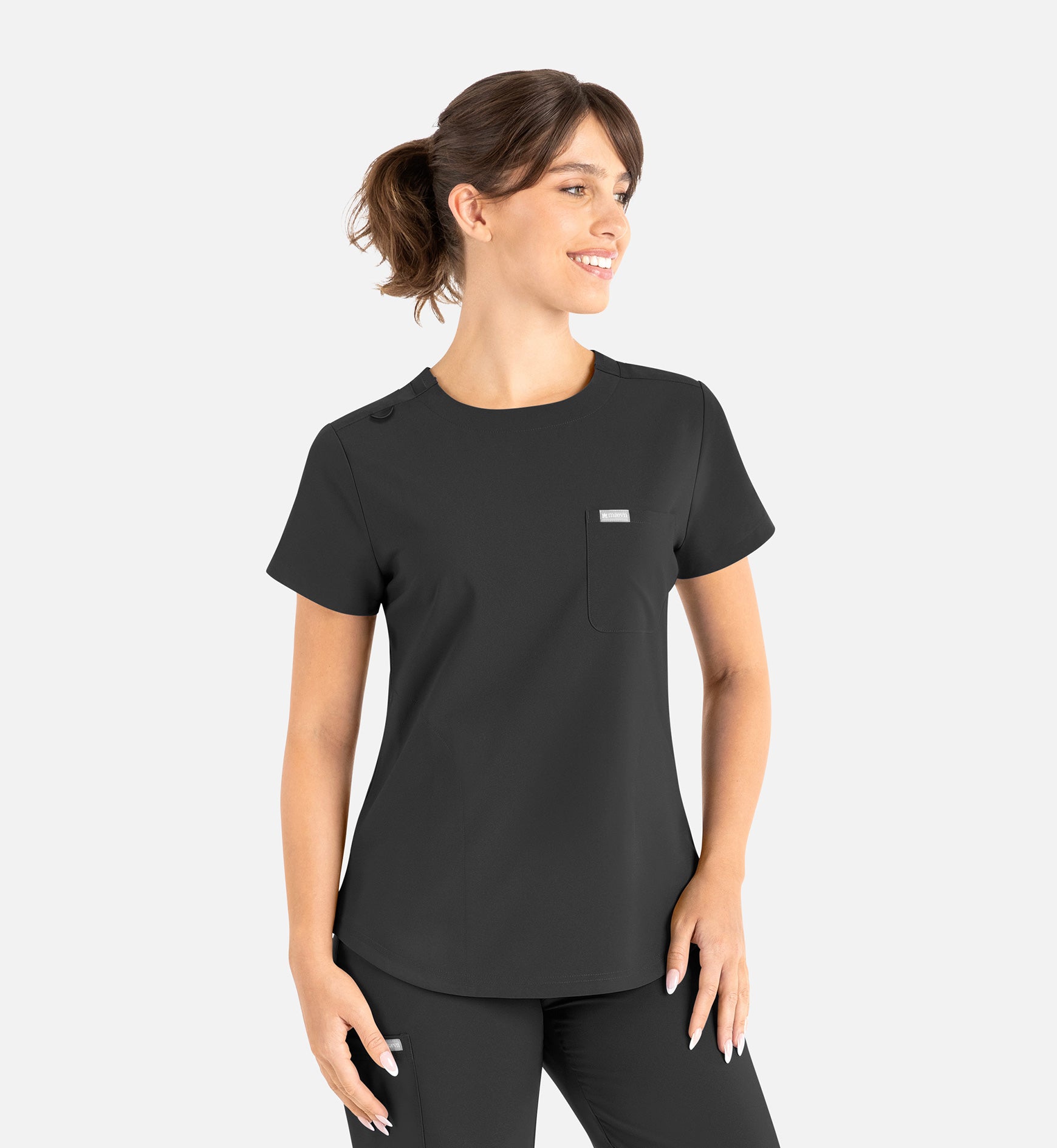 Maevn's Tuckable Round Neck Top