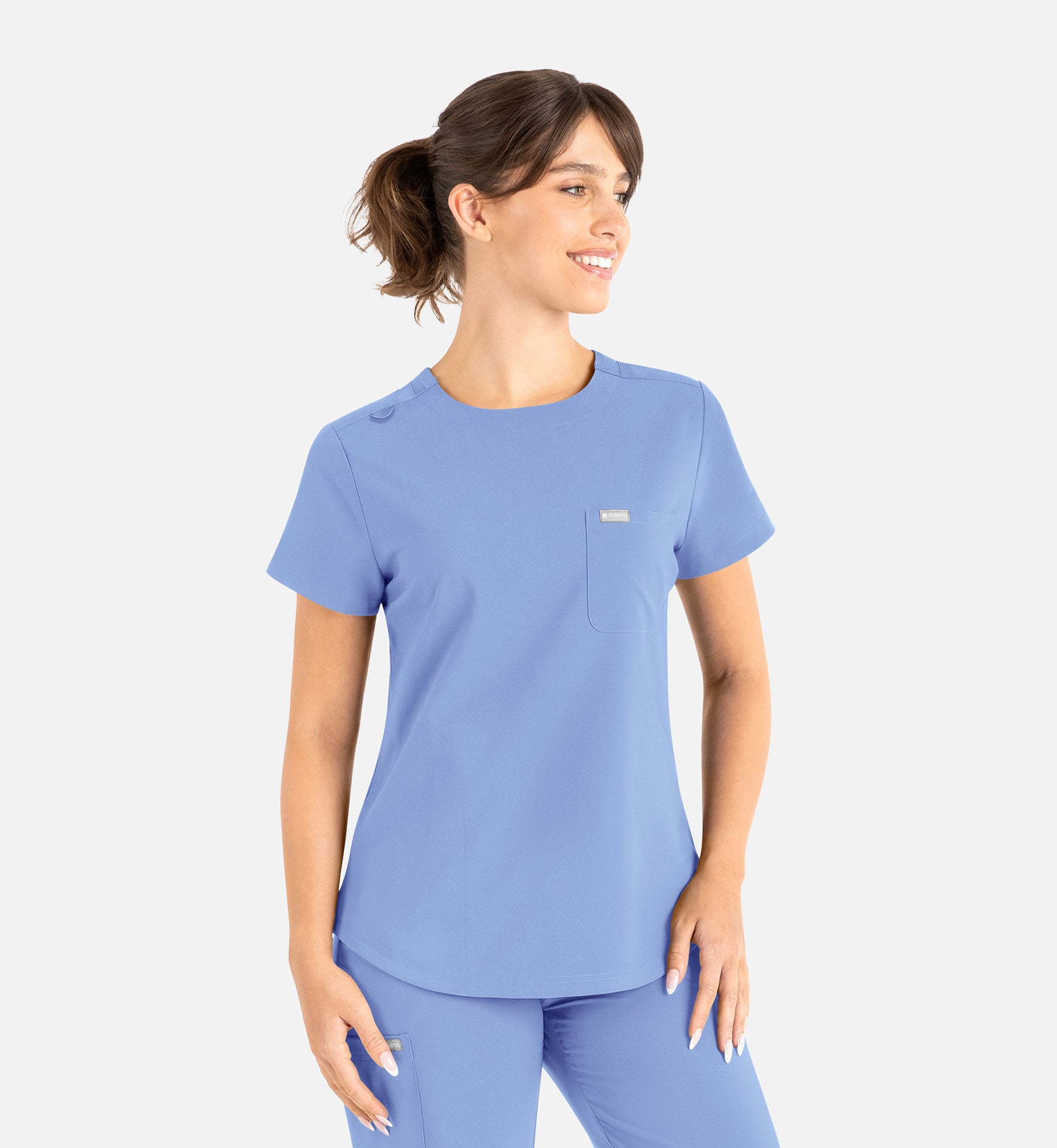 Maevn's Tuckable Round Neck Top