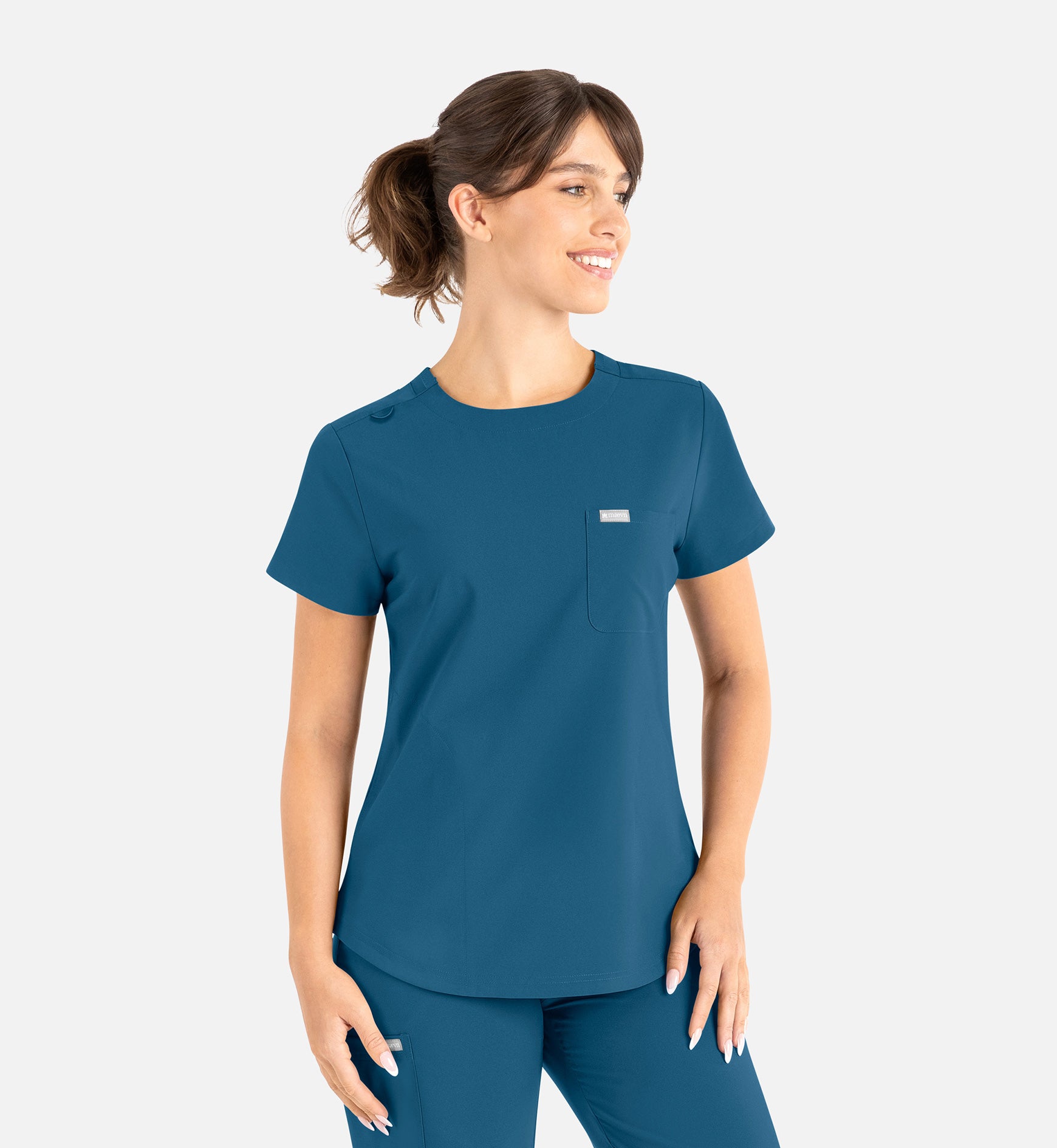 Maevn's Tuckable Round Neck Top