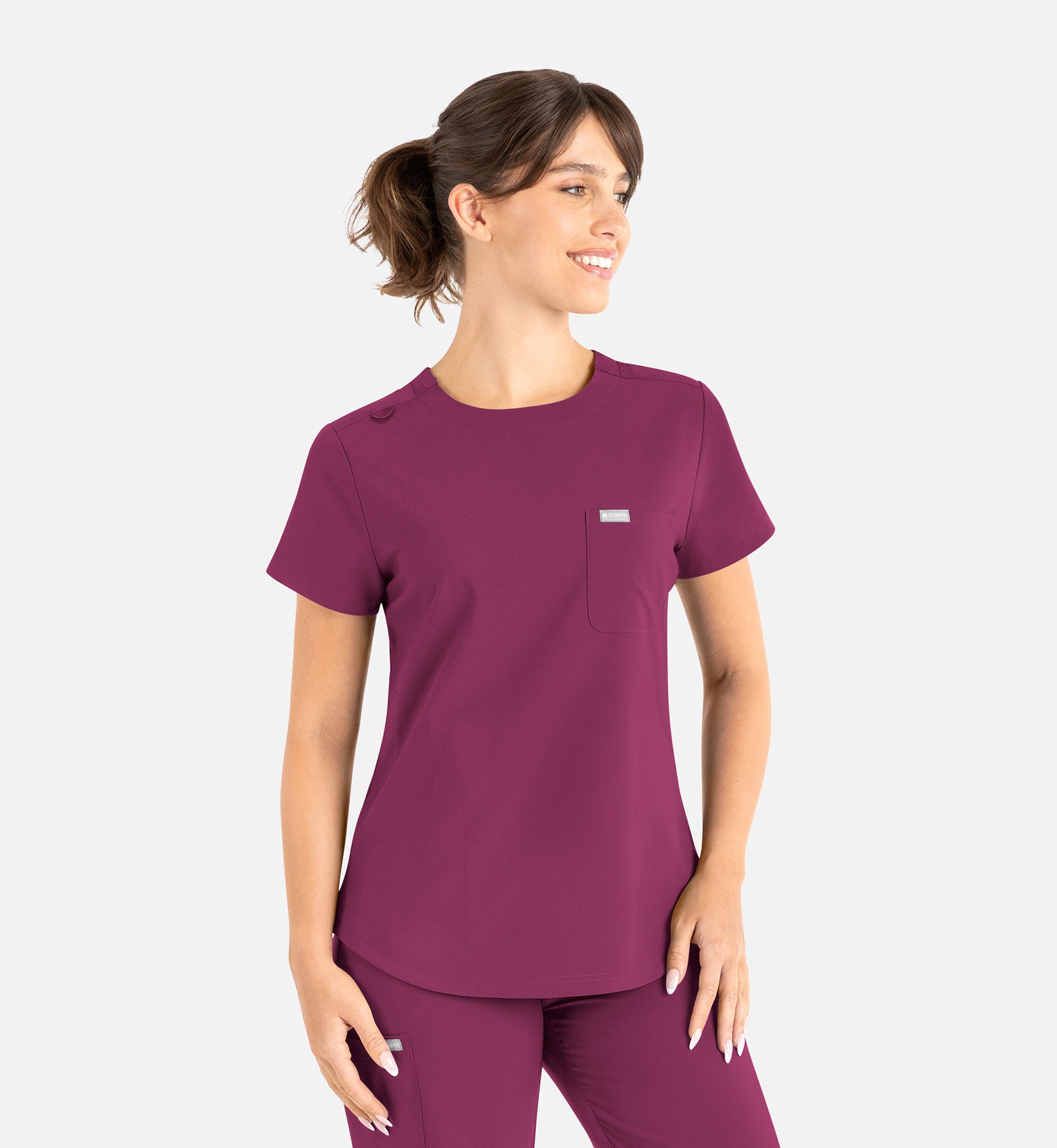 Maevn's Tuckable Round Neck Top