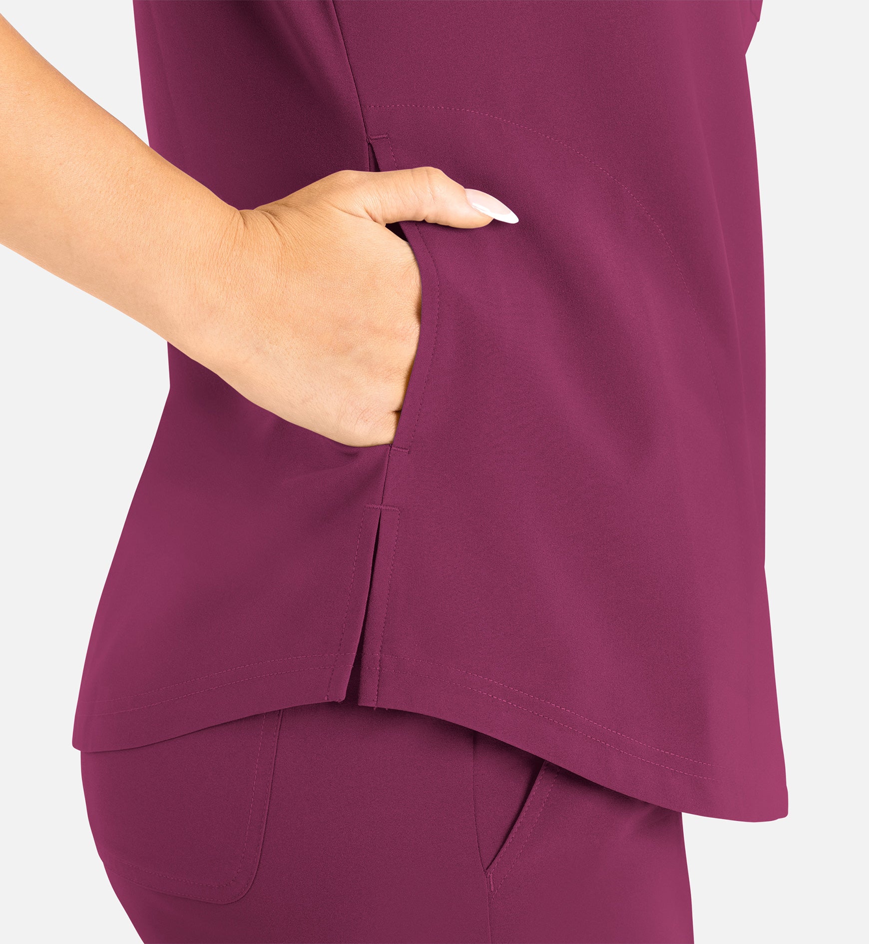 Maevn's Tuckable Round Neck Top