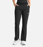 Maevn's Women's Full Elastic Band Flare Leg Pant
