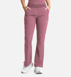 Maevn's Women's Full Elastic Band Flare Leg Pant