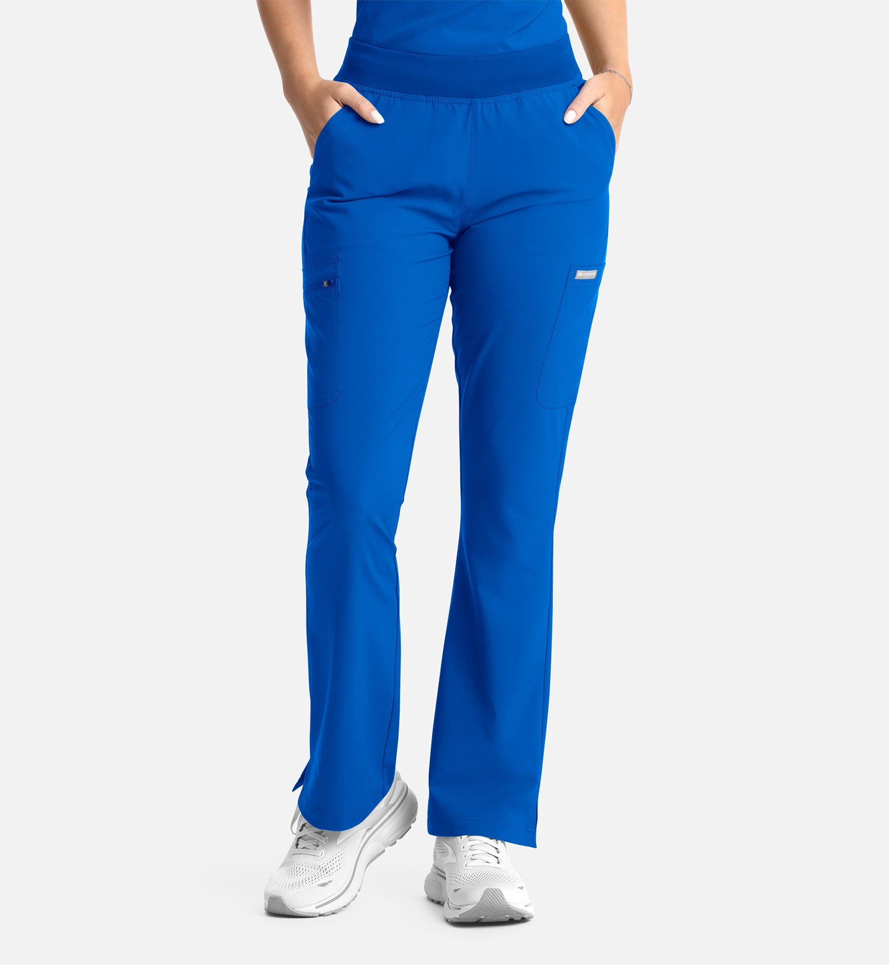 Maevn's Women's Full Elastic Band Flare Leg Pant