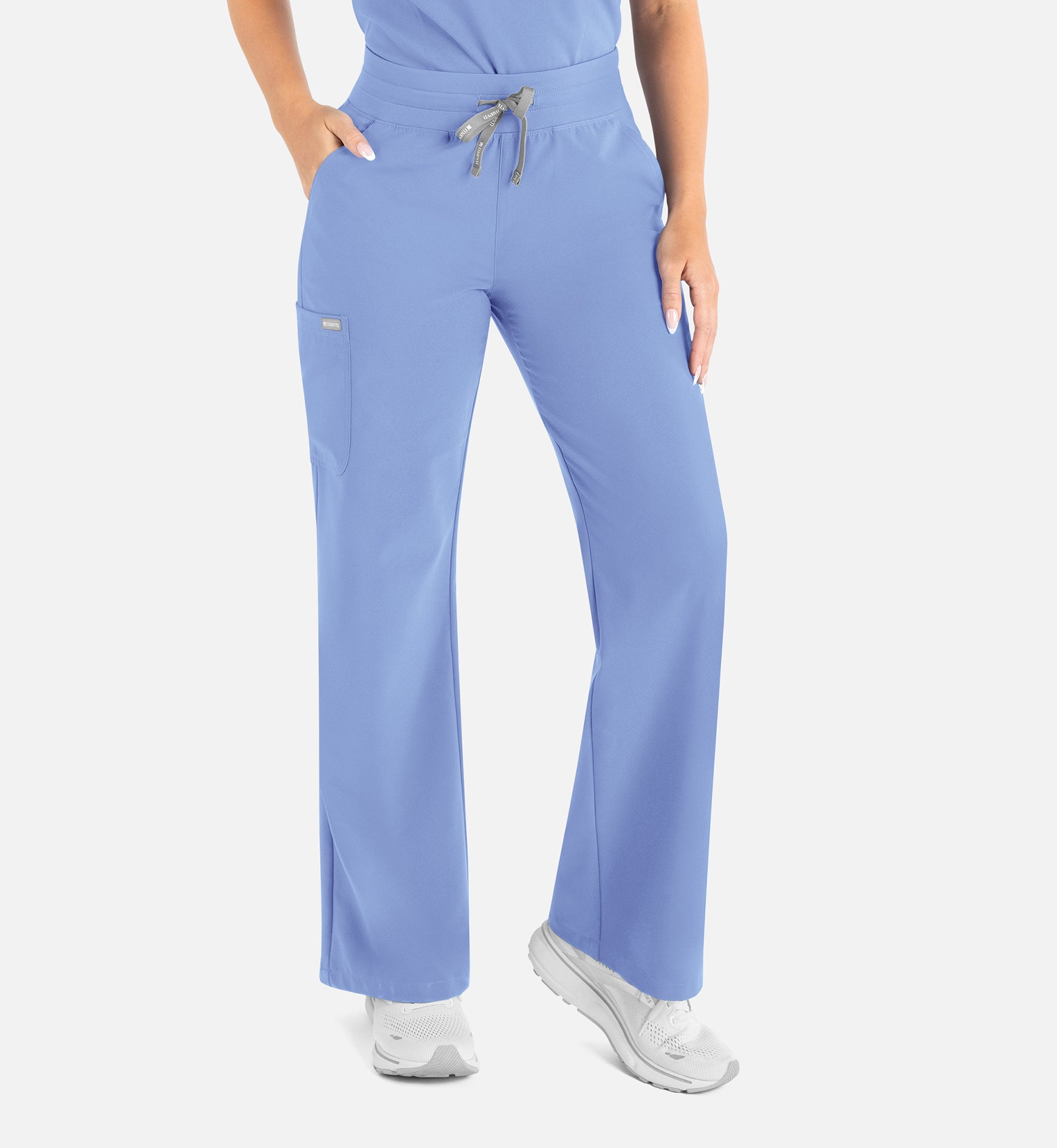 Maevn's High Waisted Wide Leg Pant