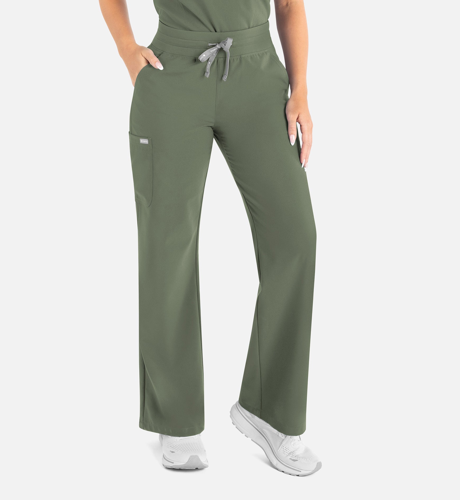 Maevn's High Waisted Wide Leg Pant