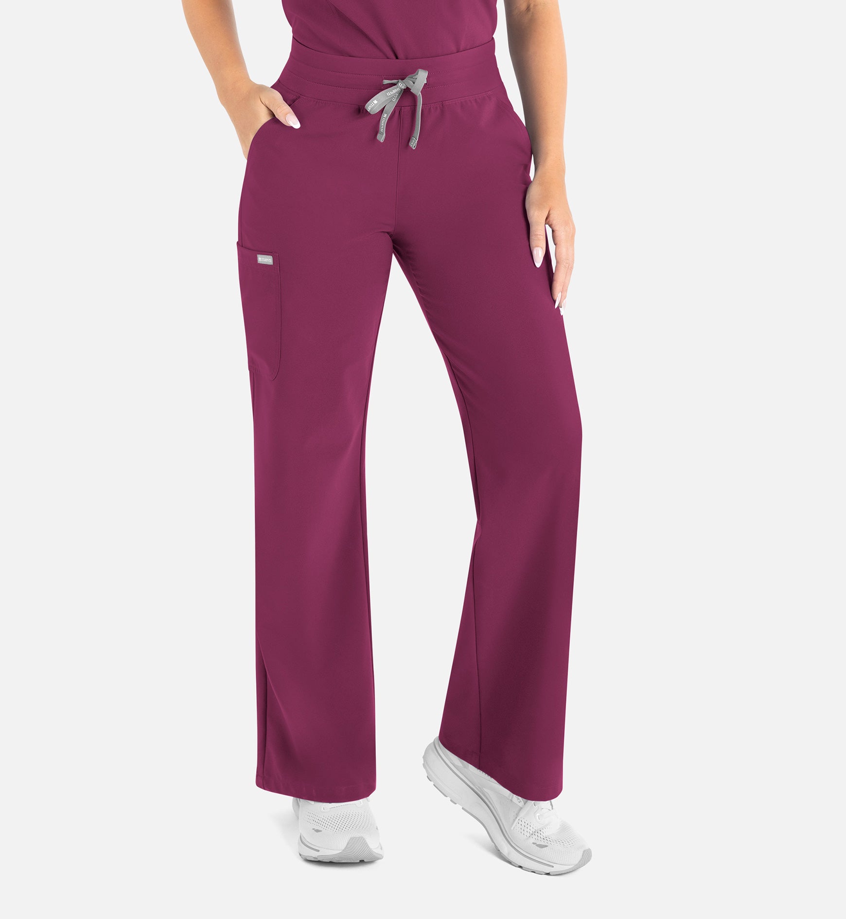 Maevn's High Waisted Wide Leg Pant