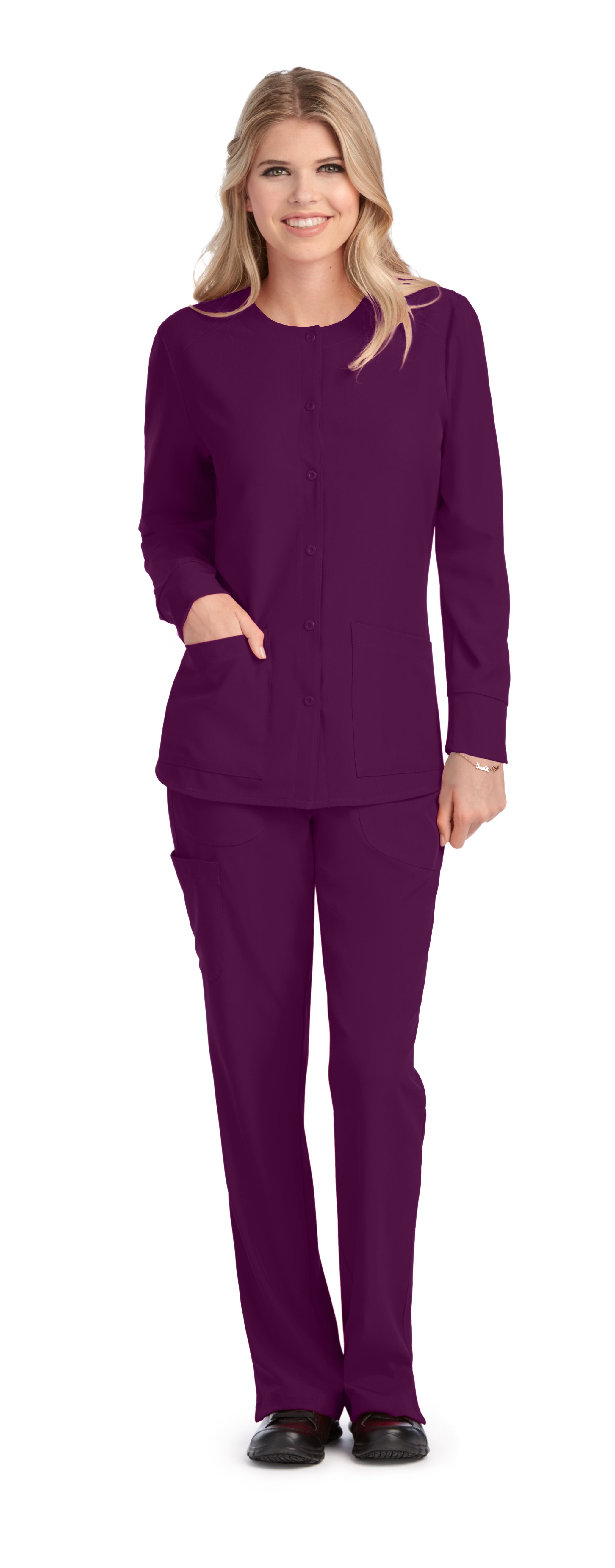 Skechers, Stability Warm-Up Jacket — women's scrub jacket | ScrubBox (view 77)