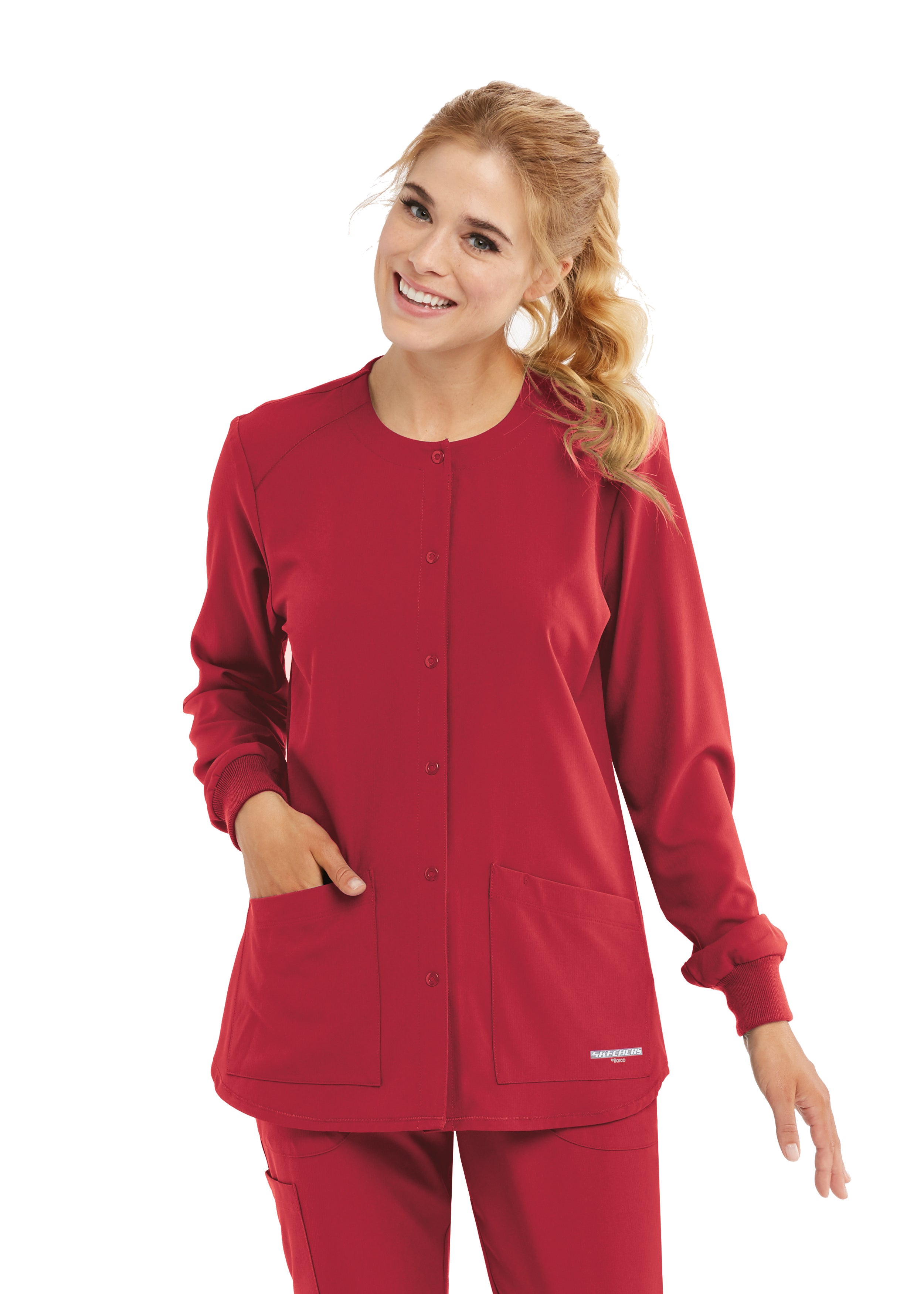 Skechers, Stability Warm-Up Jacket — women's scrub jacket | ScrubBox (view 116)