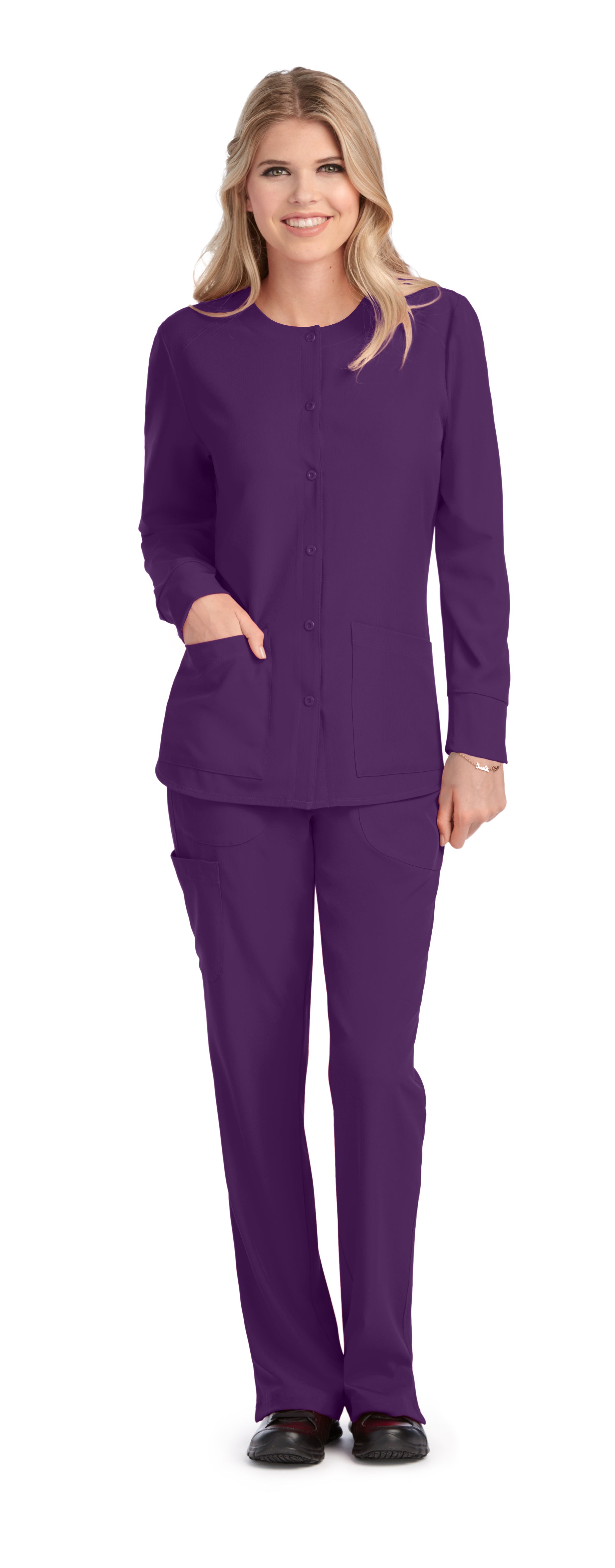 Skechers, Stability Warm-Up Jacket — women's scrub jacket | ScrubBox (view 102)