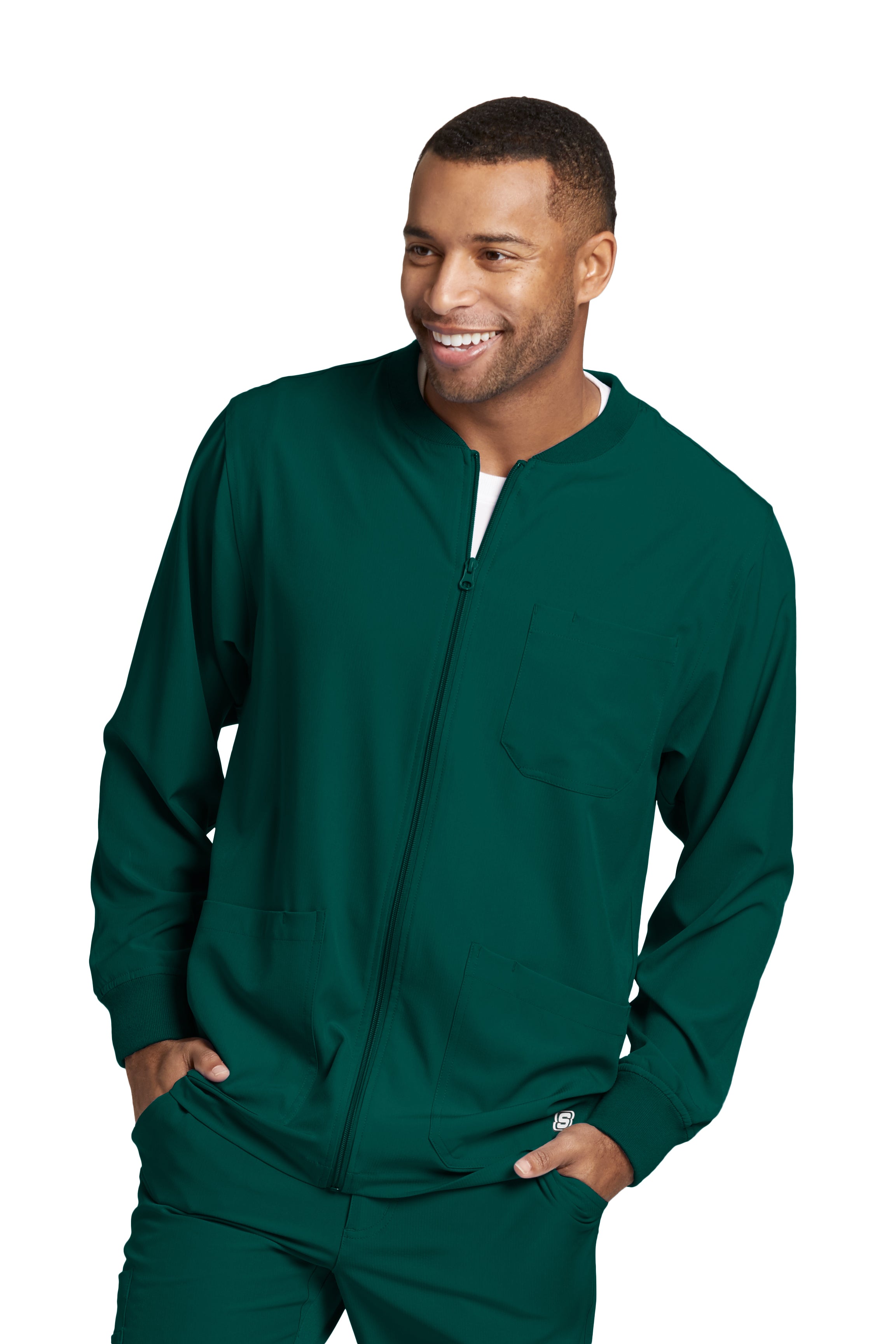 Skechers Men's Structured Medical Jacket — women's scrub jacket | ScrubBox (view 35)