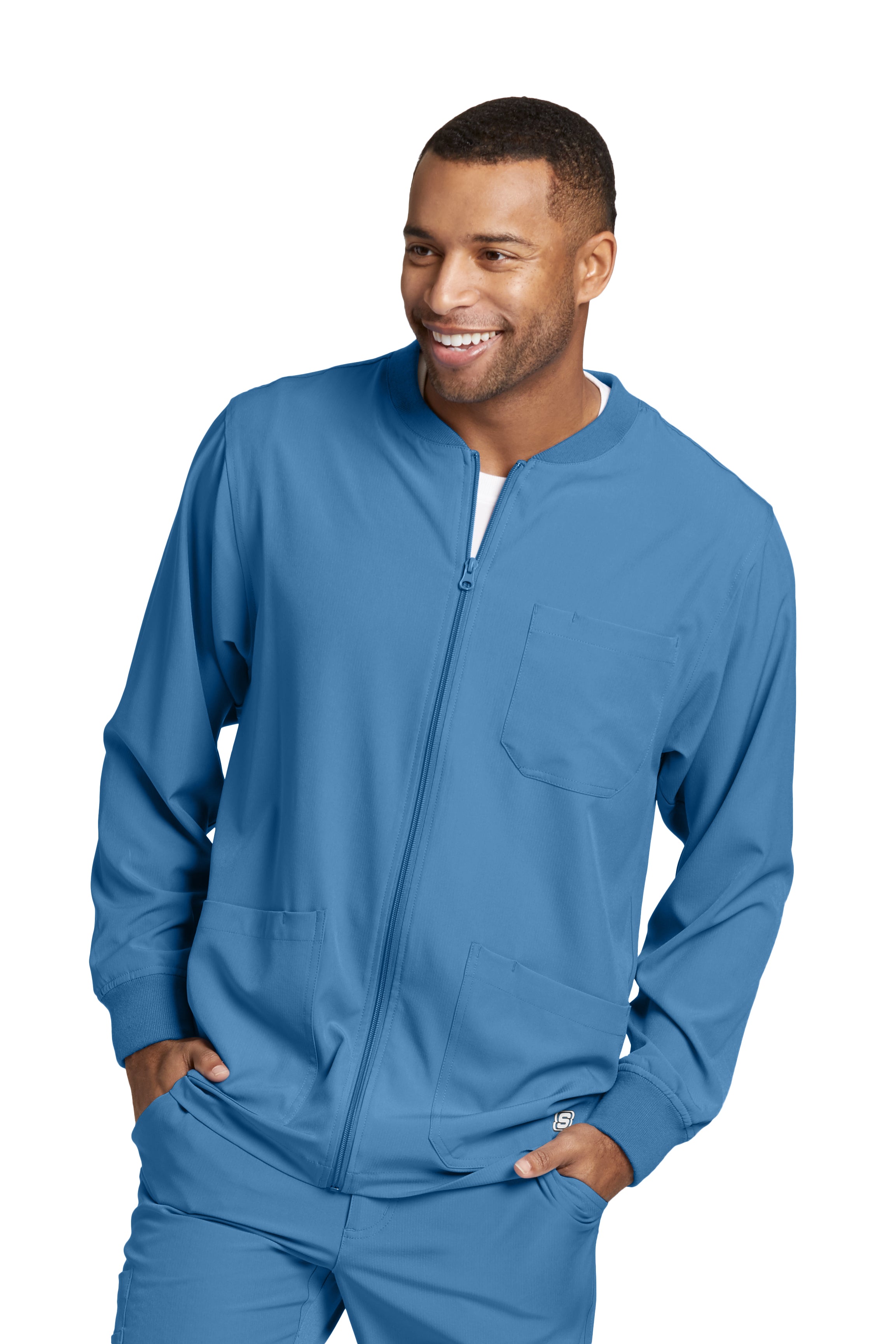 Skechers Men's Structured Medical Jacket — women's scrub jacket | ScrubBox (view 45)