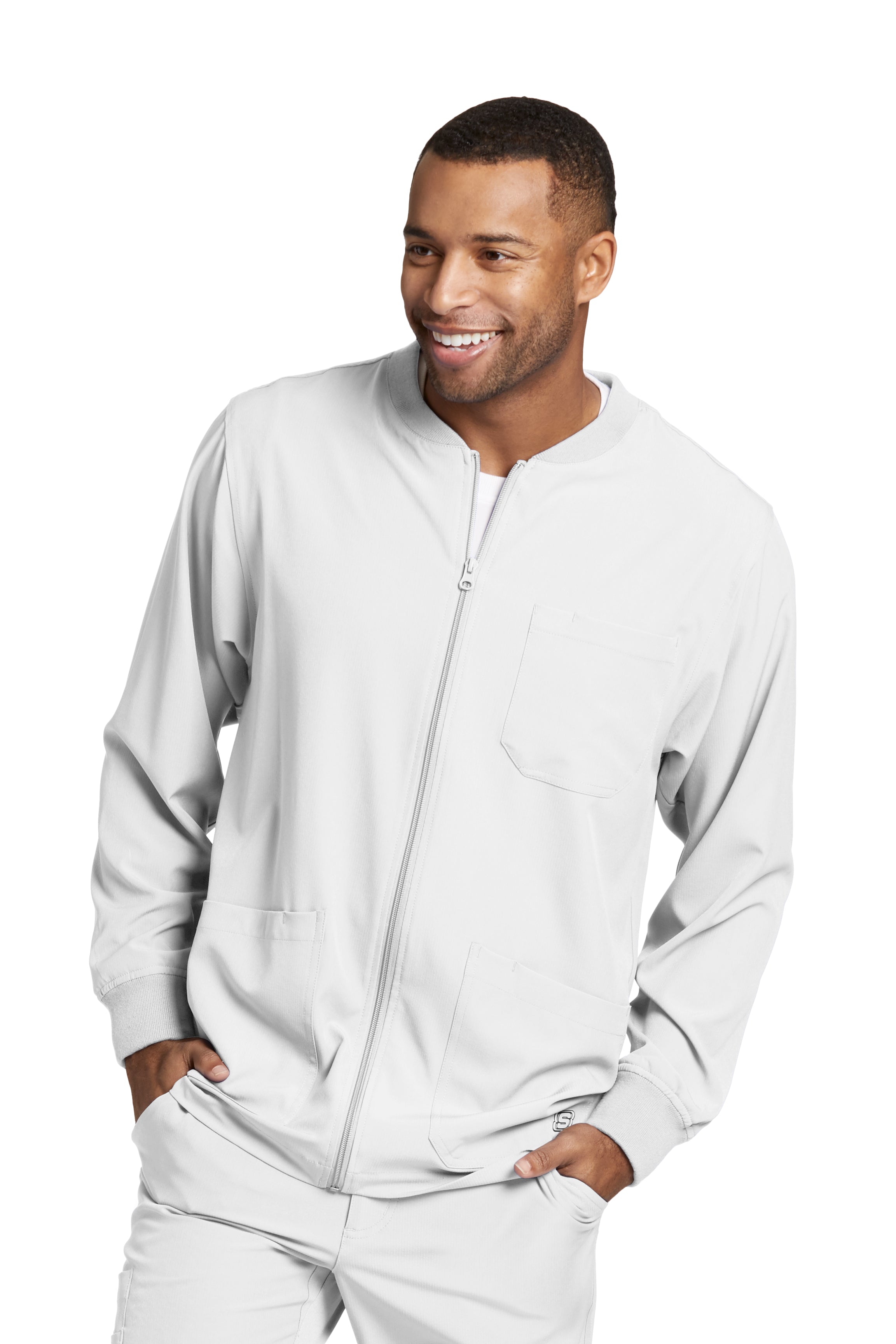 Skechers Men's Structured Medical Jacket — women's scrub jacket | ScrubBox (view 51)
