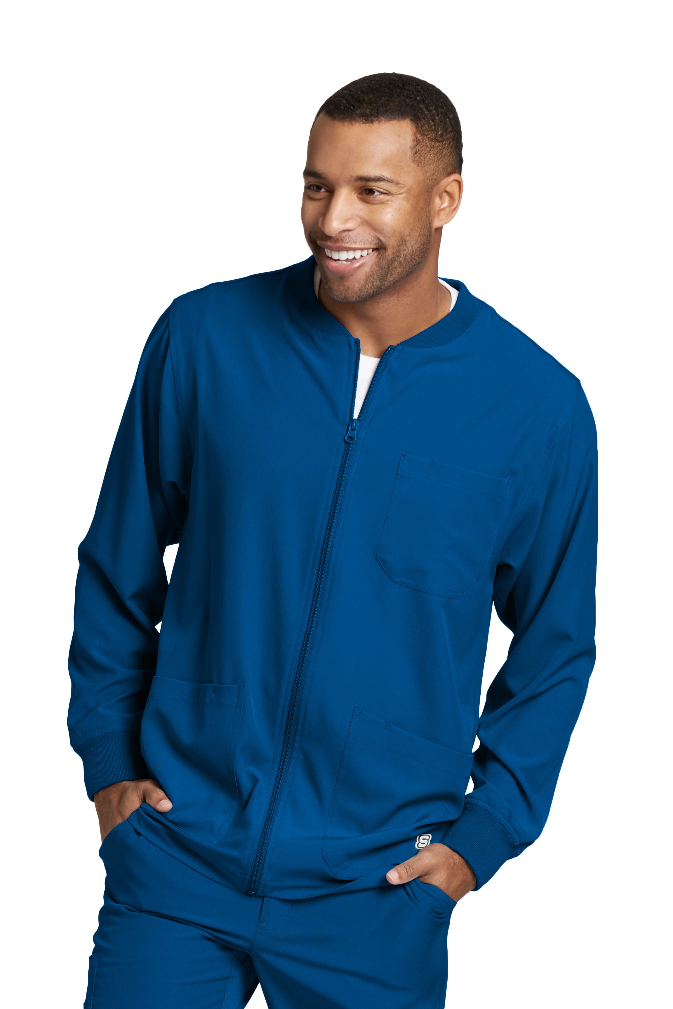 Skechers Men's Structured Medical Jacket — women's scrub jacket | ScrubBox (view 68)