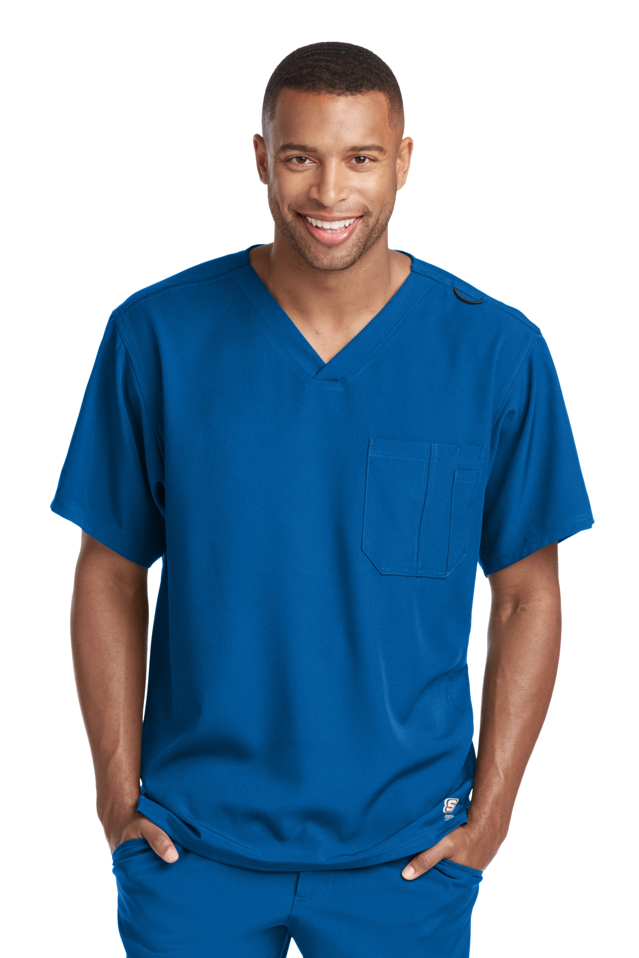 Men's Scrub Tops from Skechers | Ships Same-Day | ScrubBox – Scrub Box