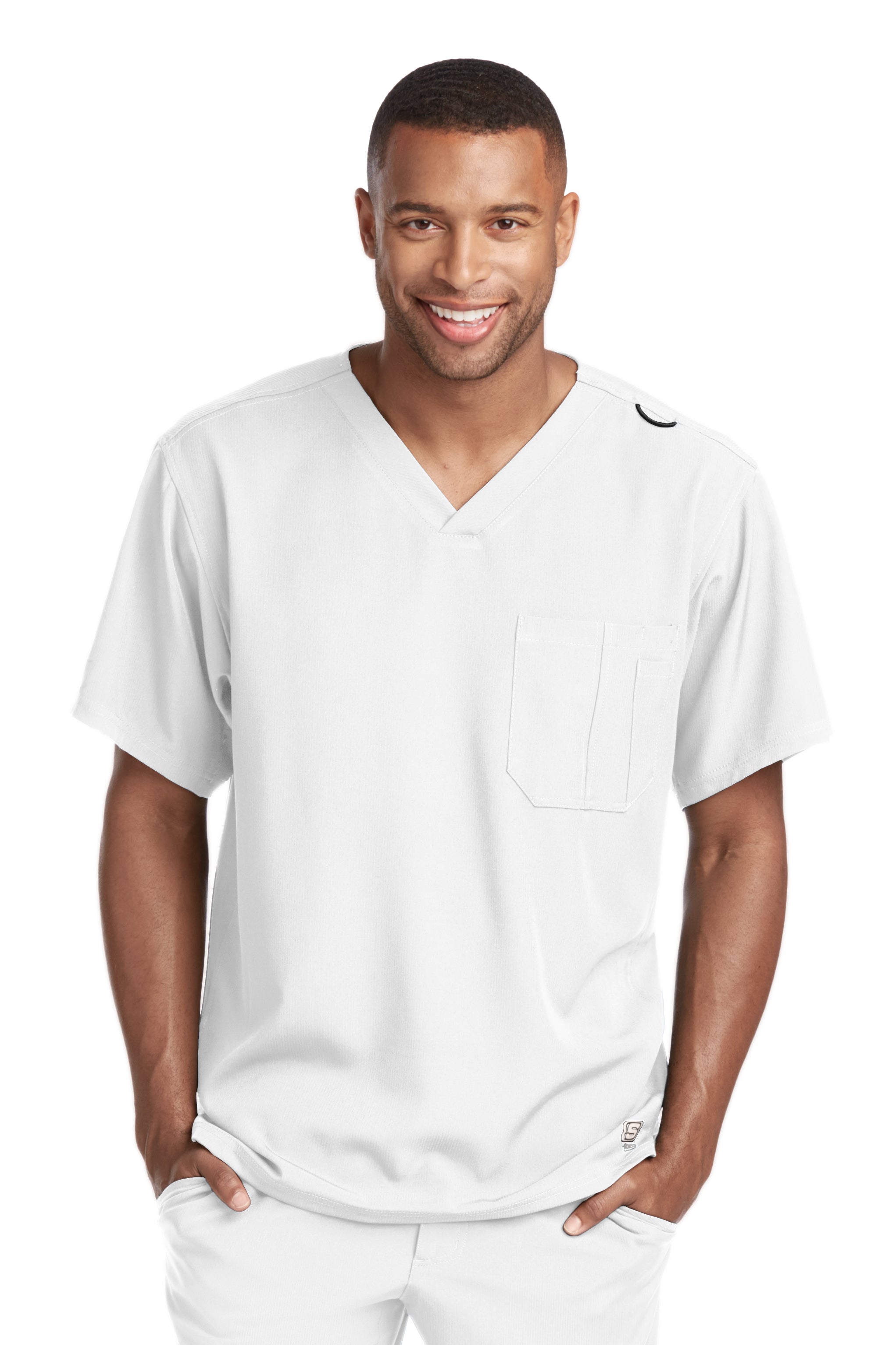Skechers Men's 1 PKT Structure Top — women's scrub top | ScrubBox (view 20)
