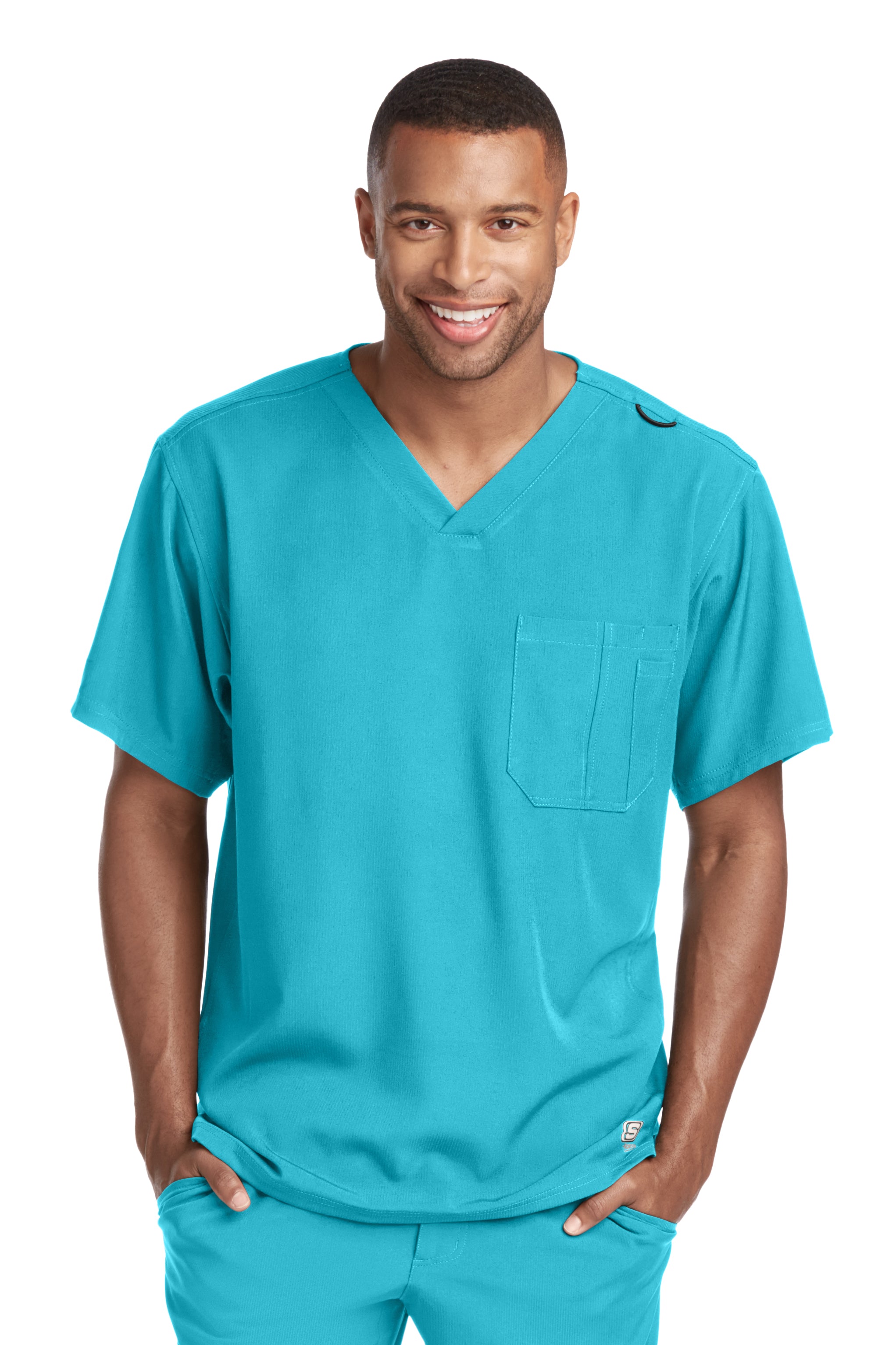 Skechers Men's 1 PKT Structure Top — women's scrub top | ScrubBox (view 29)
