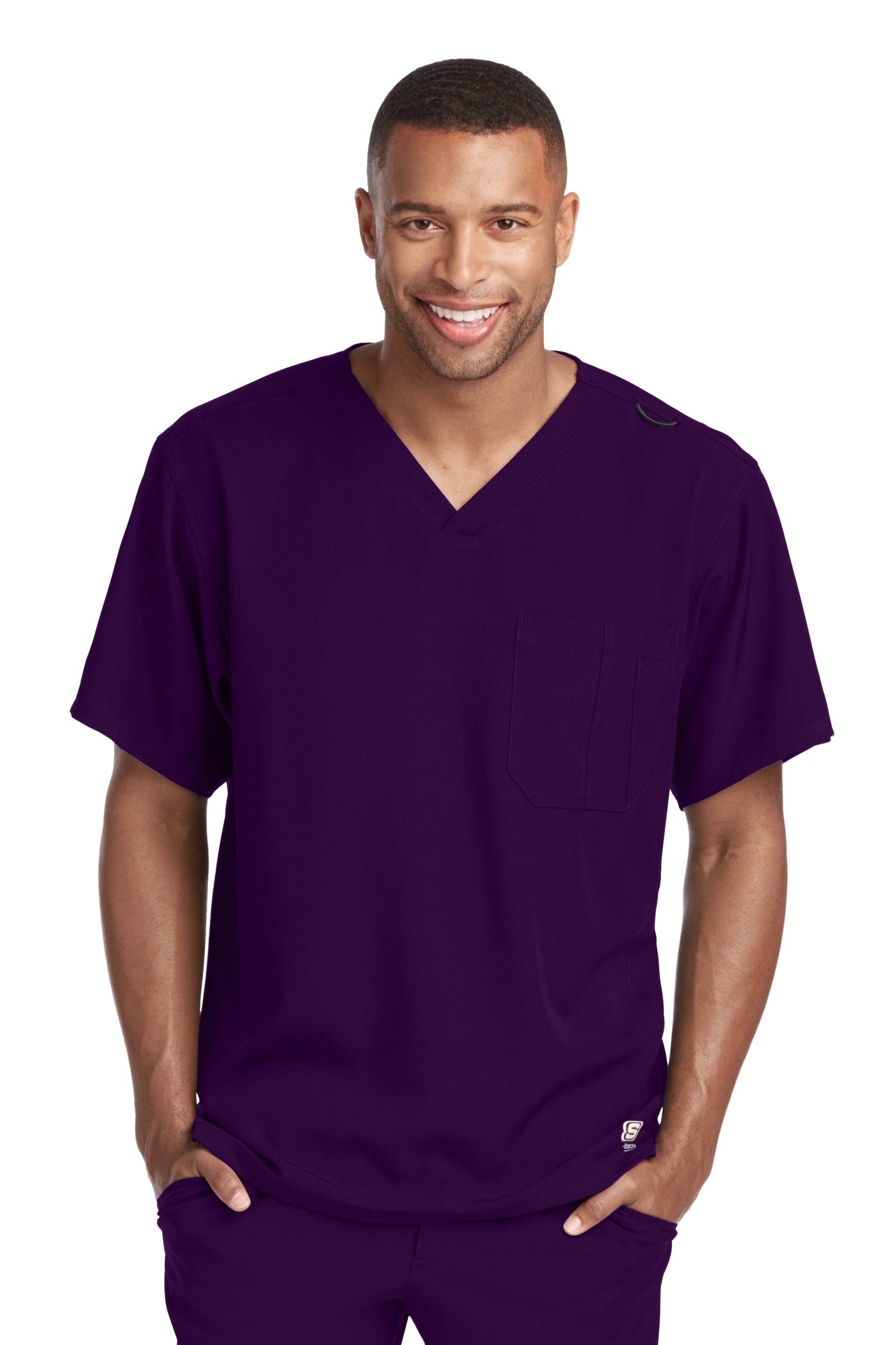 Skechers Men's 1 PKT Structure Top — women's scrub top | ScrubBox (view 41)