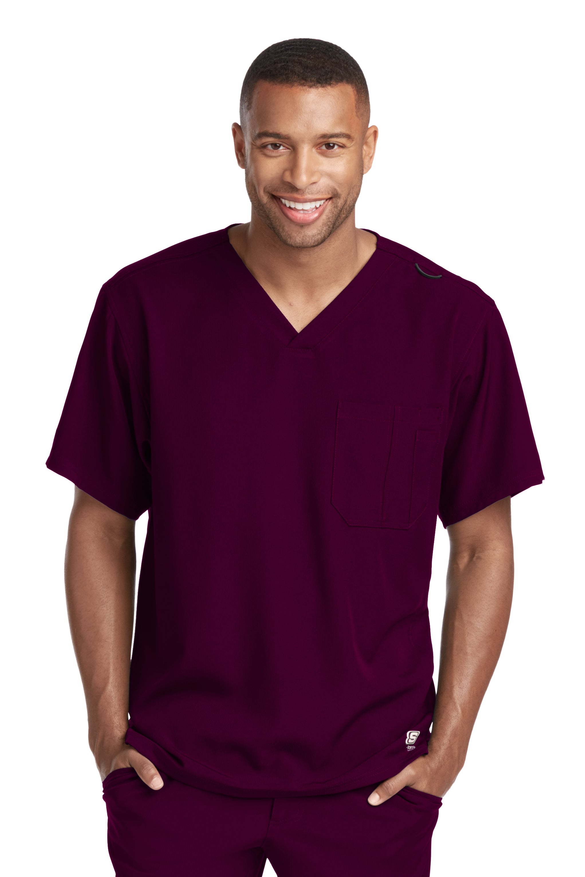 Skechers Men's 1 PKT Structure Top — women's scrub top | ScrubBox (view 104)