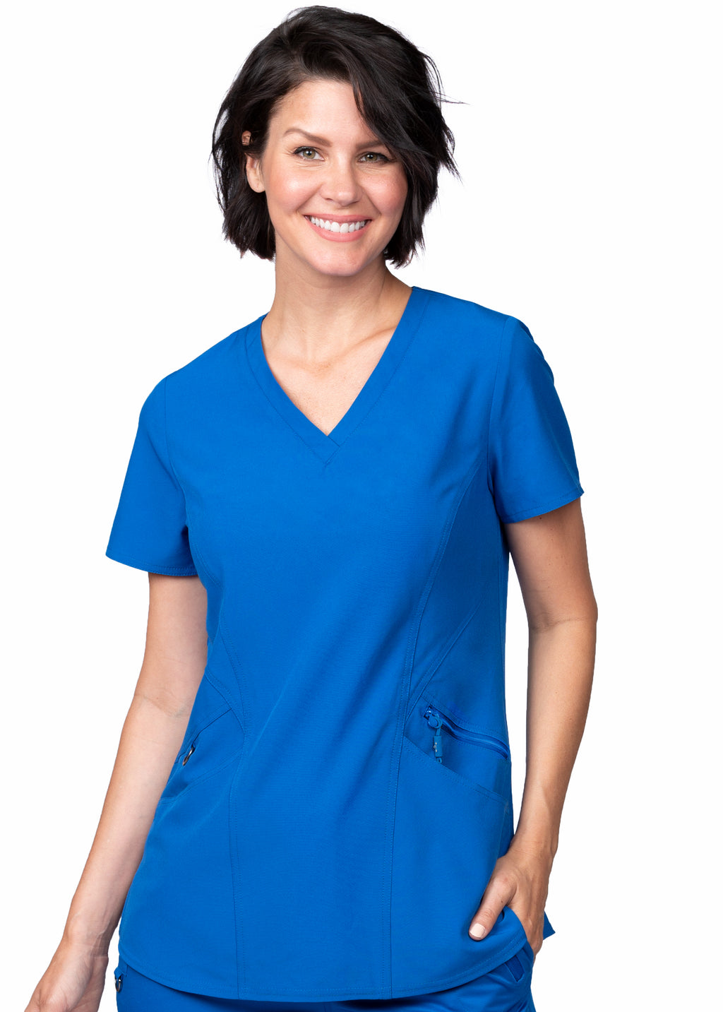 Ava Therese Ava Back Knit Top — women's scrub top | ScrubBox (view 53)