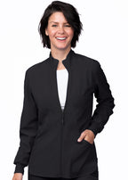 Ava Therese Niki Warm-Up Jacket — women's scrub jacket | ScrubBox (view 13)