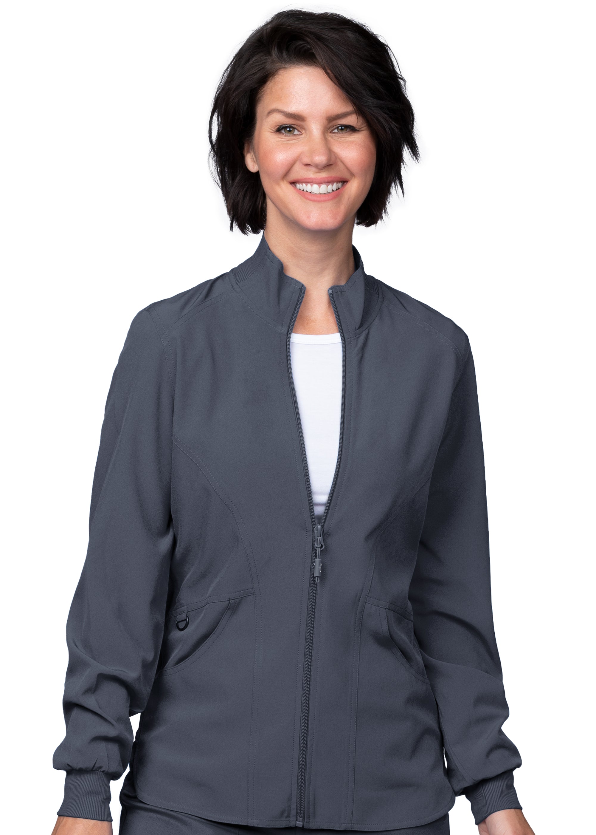 Ava Therese Niki Warm-Up Jacket — women's scrub jacket | ScrubBox (view 23)