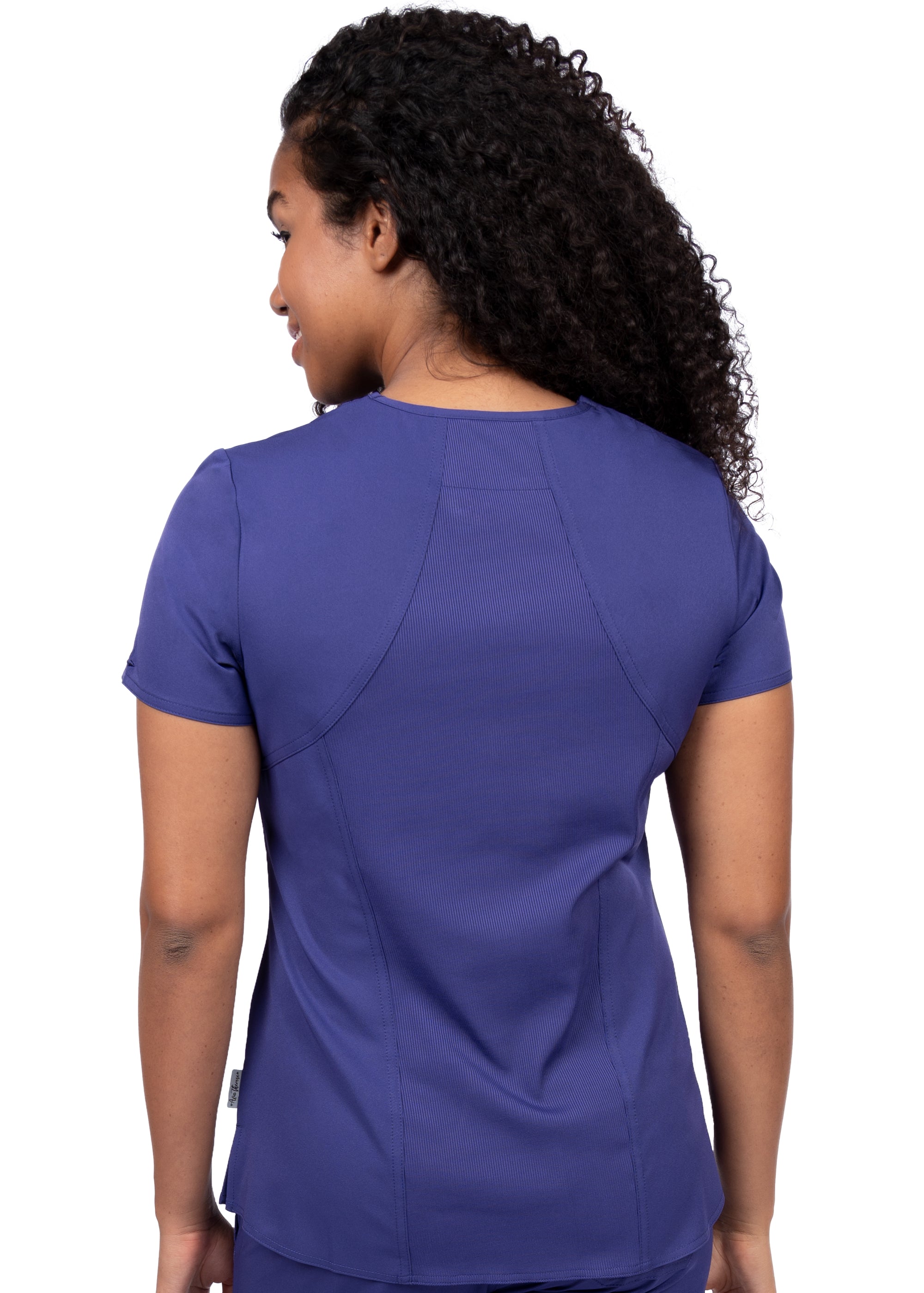 Ava Therese Ava Back Knit Top — women's scrub top | ScrubBox (view 58)