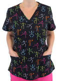 Maevn Born to be Wild — women's scrub | ScrubBox