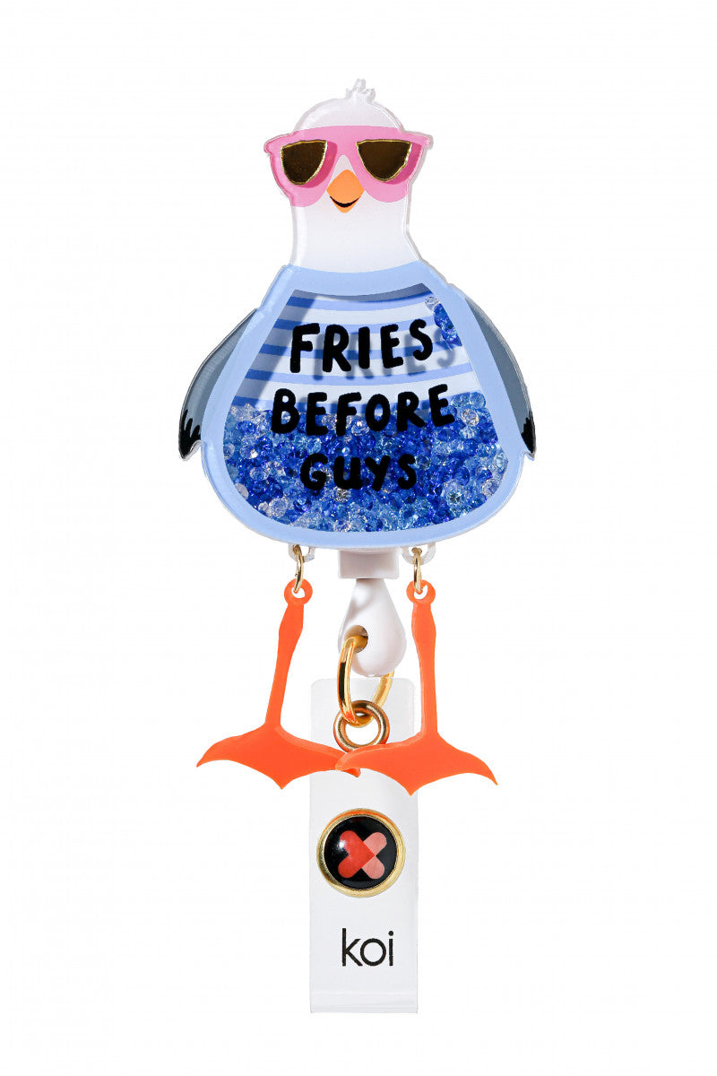 Fries Before Guys Badge Reel