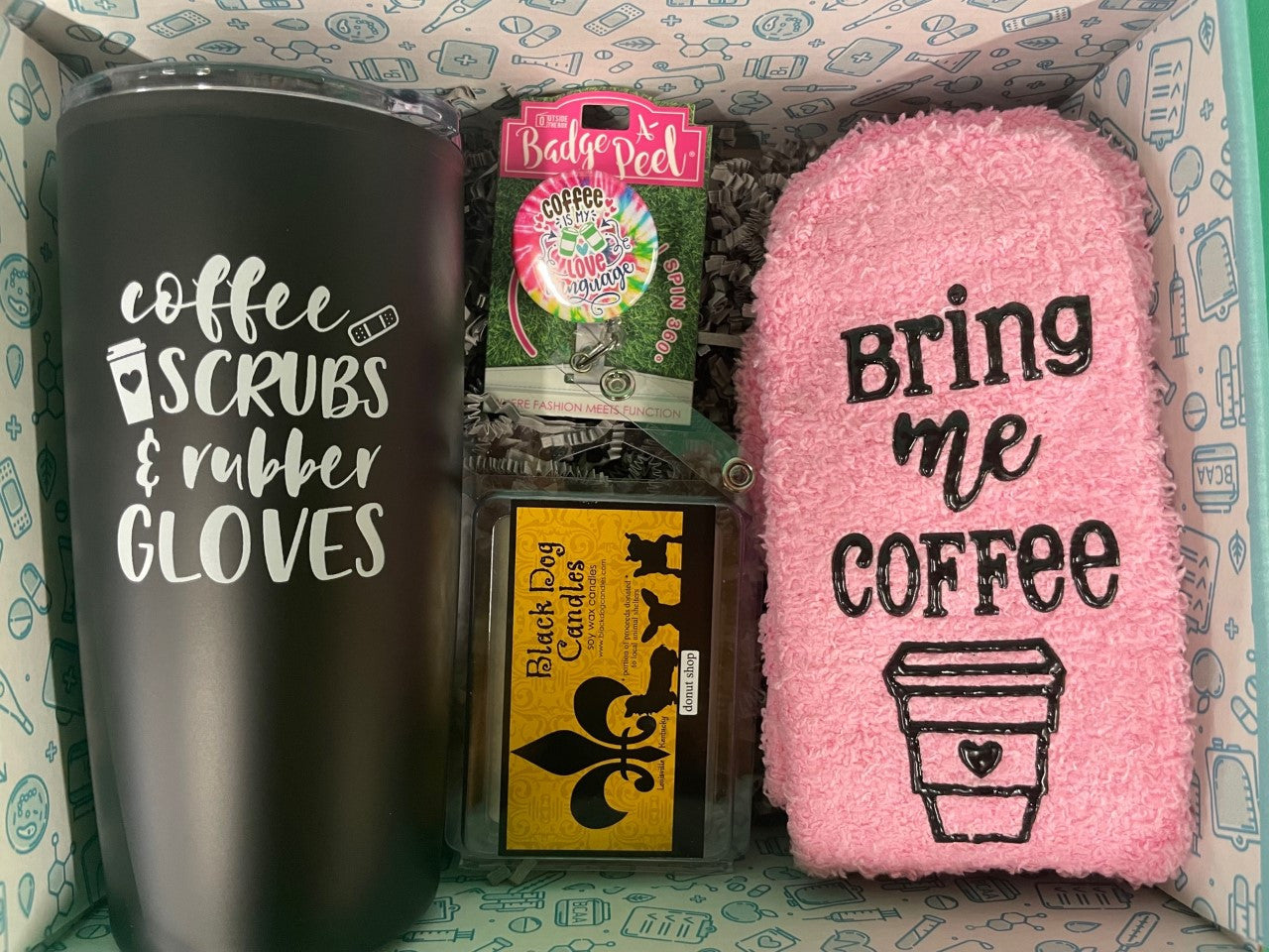 Scrub Box Healthcare Gift Coffee Box — women's scrub | ScrubBox