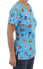 Maevn Cool dogs — women's scrub | ScrubBox (view 2)
