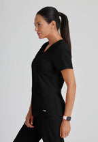 Emma Greys Stretch Top — women's scrub top | ScrubBox