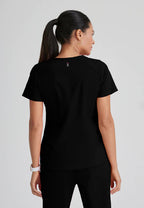 Emma Greys Stretch Top — women's scrub top | ScrubBox (view 2)