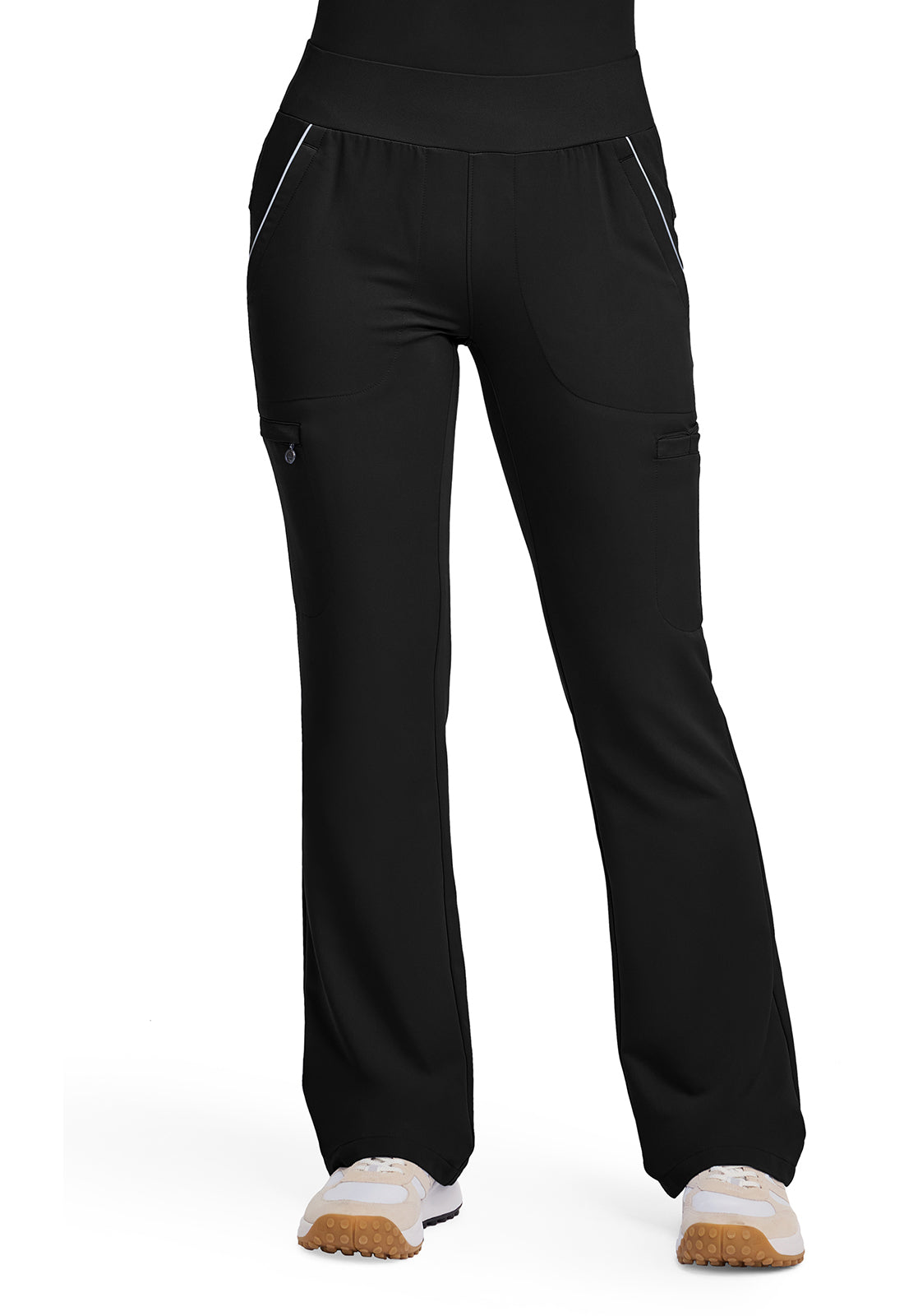 High Waisted Flare Leg Pant