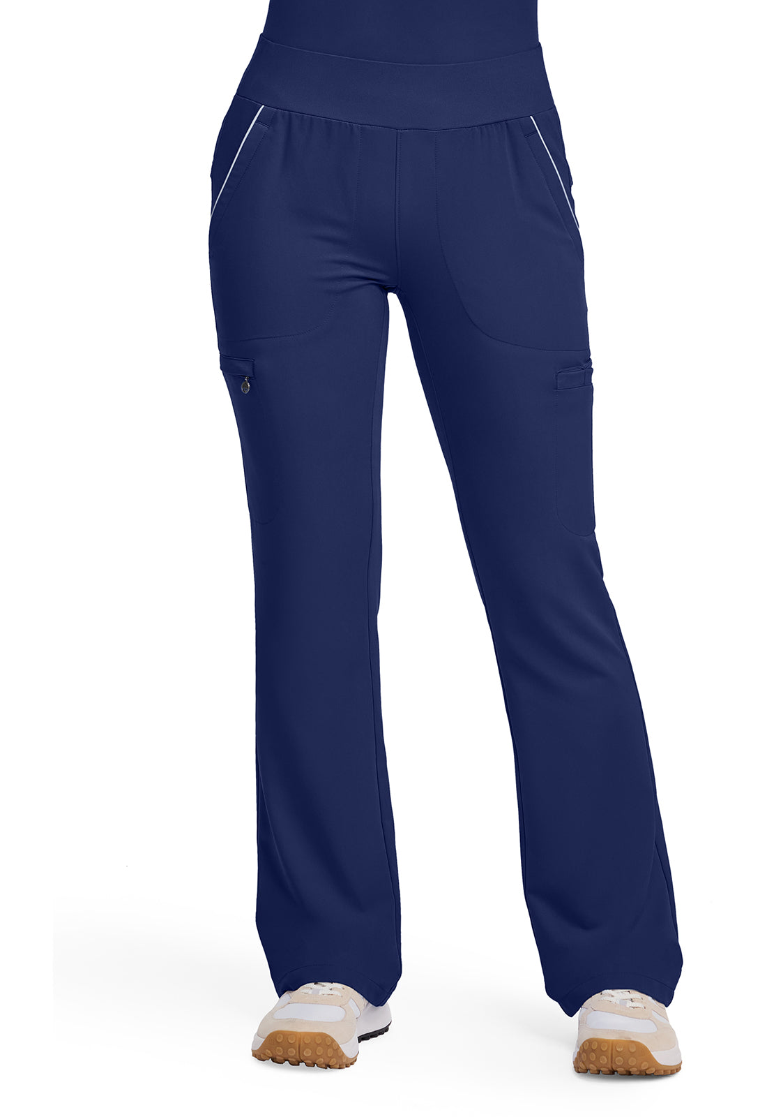 High Waisted Flare Leg Pant