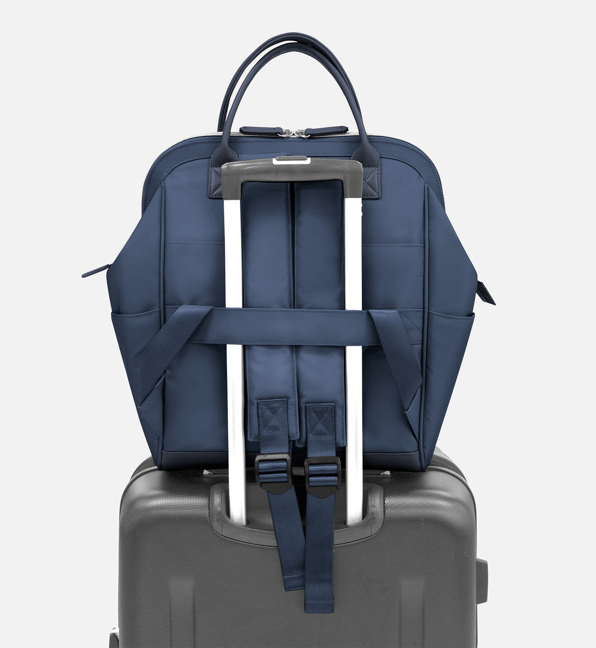 Maevn's Readygo Backpack in Slate Blue