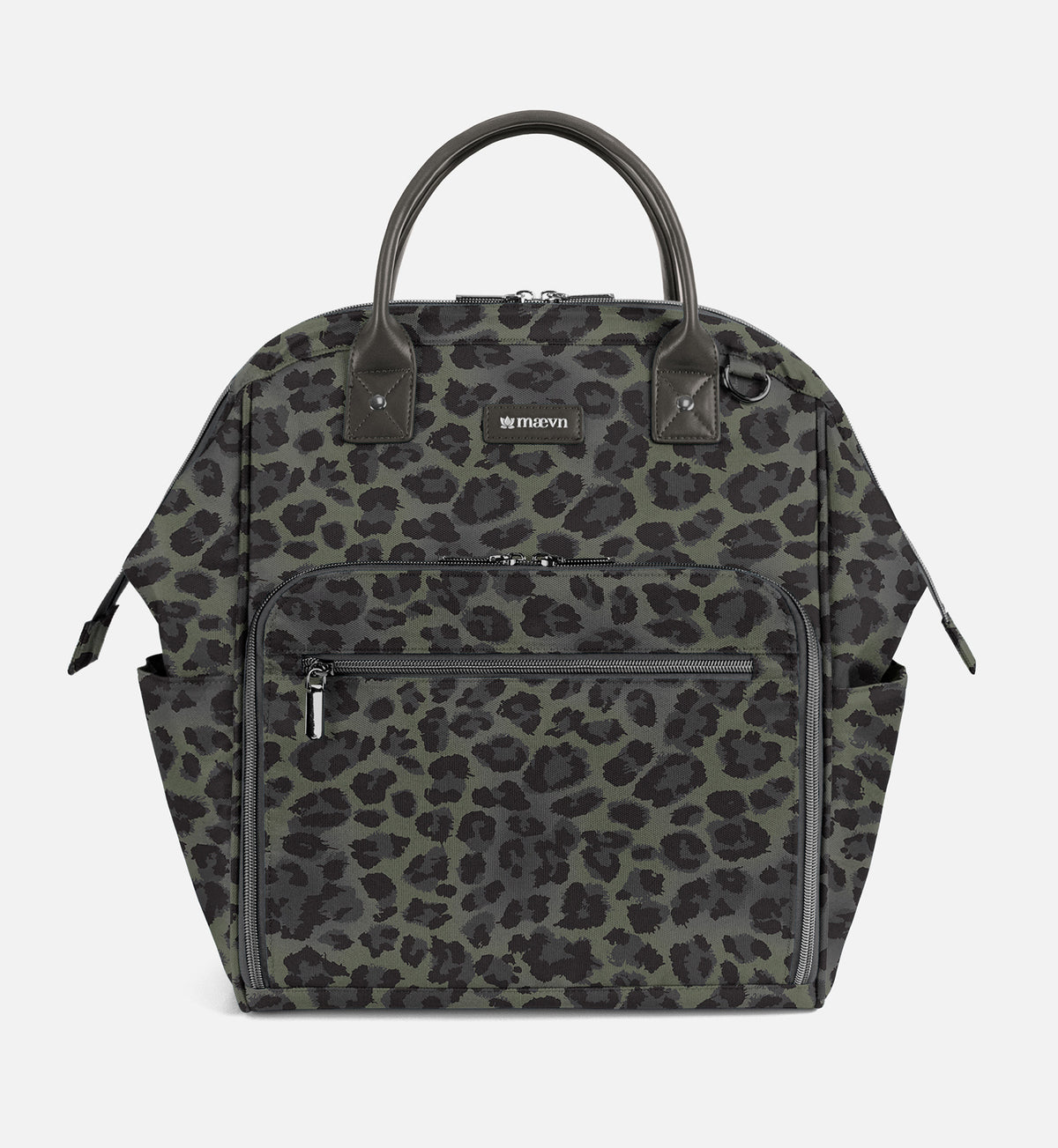 Olive Leopard Readygo Backpack