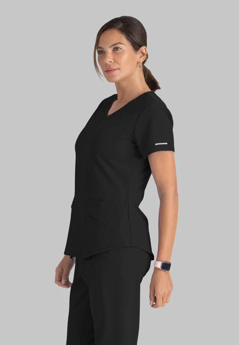 Skechers, Vitality 3 PKT Top — women's scrub top | ScrubBox (view 8)