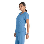 Skechers, Vitality 3 PKT Top — women's scrub top | ScrubBox (view 6)