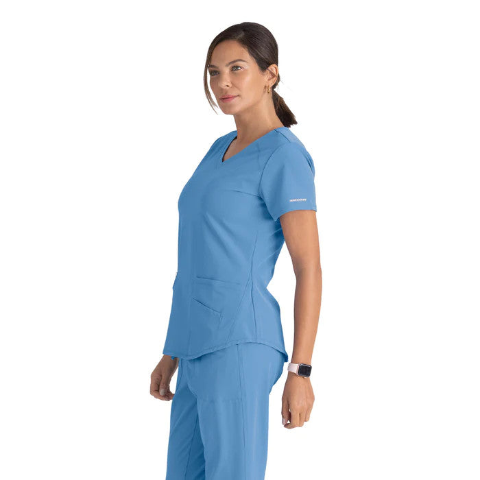 Skechers, Vitality 3 PKT Top — women's scrub top | ScrubBox (view 6)