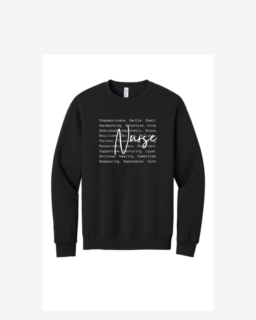 Nursing Description Graphic Crewneck